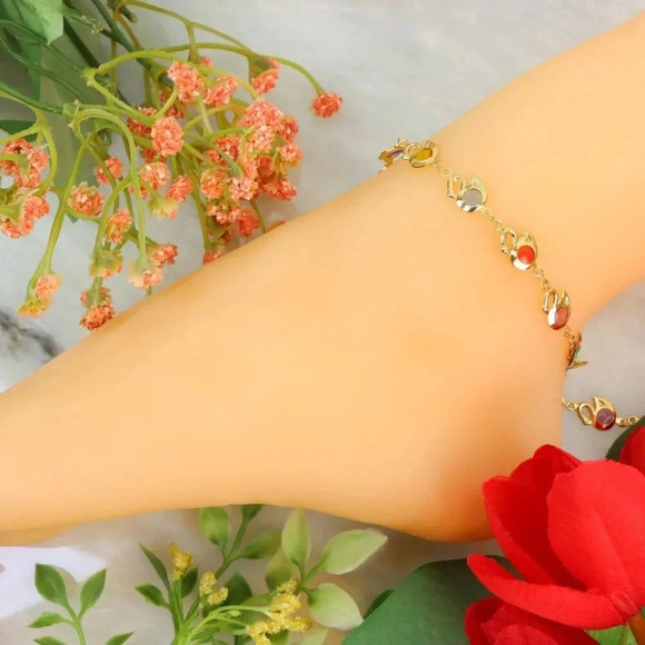 "New Beautiful Design Anklet for Women/Girls, Gift, A549 - Picture 2 of 10